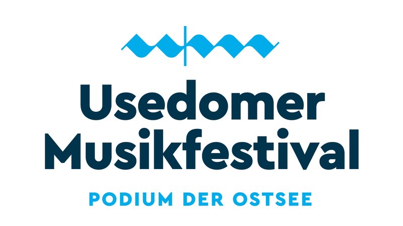 Usedomer Musikfestival – Logo Deutsch